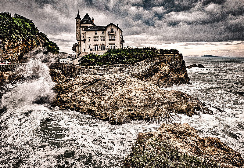 Haus, Felsen, Meer | © pixabay